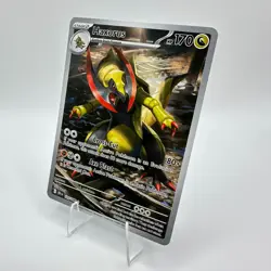 Pokemon Haxorus 147/086 Black Bolt Illustration Rare IR Holo TCG Card - Image 2