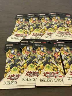 10 PACKS Yugioh Duelist’s Advance 8 Card Sleeved Booster Pack NEW SEALED - Image 2