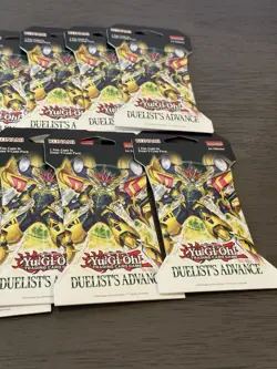 10 PACKS Yugioh Duelist’s Advance 8 Card Sleeved Booster Pack NEW SEALED - Image 3