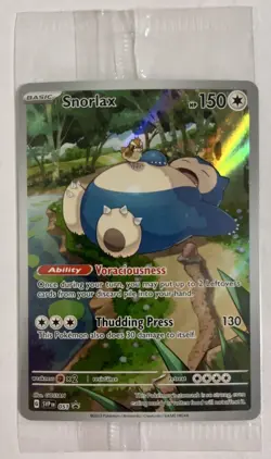 Snorlax 051 Sv: Scarlet & Violet Promo Cards Holo Sealed 💥 - Image 1