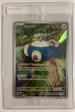 Snorlax 051 Sv: Scarlet & Violet Promo Cards Holo Sealed 💥 - Image 3
