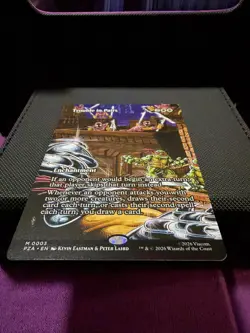 Trouble in Pairs (Borderless) #0003 - Magic: The Gathering - TMNT (PZA) - (NM) - Image 3