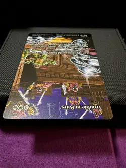 Trouble in Pairs (Borderless) #0003 - Magic: The Gathering - TMNT (PZA) - (NM) - Image 5