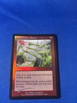 1x FOIL BRIGHTSTONE RITUAL x1 Onslaught MP MtG Magic fast shipping - Image 1