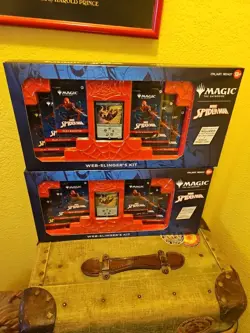 2 Marvel Spider-Man Magic The Gathering Web-Slinger's Kit Lot NIB Costco - Image 1