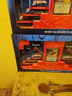 2 Marvel Spider-Man Magic The Gathering Web-Slinger's Kit Lot NIB Costco - Image 2