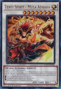Tenyi Spirit - Mula Adhara SUDA-EN042 Ultra Rare Yugioh YGO Supreme Darkness - Image 1