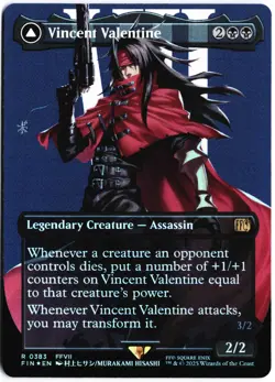 Vincent Valentine (Borderless) R FINAL FANTASY 383 NM - Image 1