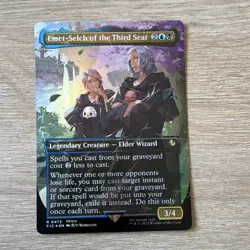 Magic: The Gathering Emet-Selch of the Third Seat Foil Legendary Rare FFXIV Blu… - Image 1