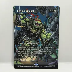 Ronin's Arsenal Borderless #15 Mythic MTG Teenage Mutant Ninja Turtles PZA EN NM - Image 1