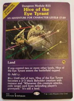 Hive of the Eye Tyrant (Dungeon Module) Adventures in the Forgotten Realms Foil - Image 1