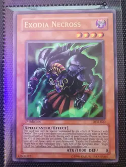 Yu-Gi-Oh! TCG Exodia Necross Dark Crisis DCR-020 1st Edition Amazing Condition! - Image 1