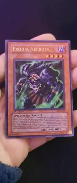 Yu-Gi-Oh! TCG Exodia Necross Dark Crisis DCR-020 1st Edition Amazing Condition! - Image 2