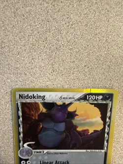 Nidoking (Delta Species) 6/101 Dragon Frontiers Holo 2006 Pokemon LP- - Image 3