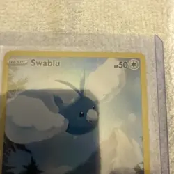 Pokemon Swablu TCG Crown Zenith Holo Ultra Rare Card GG22/GG70 Mint Condition - Image 4