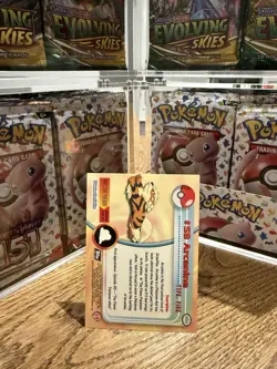 1999 ARCANINE #59 - NON-HOLO- TOPPS Pokemon Card - Black Label - Image 2