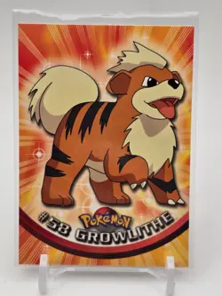 Carte Pokemon Topps Growlithe #58 - Image 1