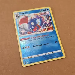 Huntail 066/264 Fusion Strike Reverse Holo Rare Pokemon Card NM FOIL TCG CCG - Image 2