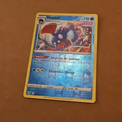 Huntail 066/264 Fusion Strike Reverse Holo Rare Pokemon Card NM FOIL TCG CCG - Image 3