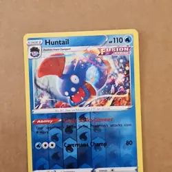 Huntail 066/264 Fusion Strike Reverse Holo Rare Pokemon Card NM FOIL TCG CCG - Image 4
