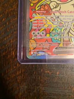 Pokemon TCG Meowth ex 121/088 Special Illustration Rare Perfect Order SIR - Image 4
