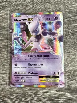 Mewtwo EX - 52/108 - Pokemon Evolutions XY Ultra Rare - Near Mint - Image 1
