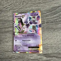 Mewtwo EX - 52/108 - Pokemon Evolutions XY Ultra Rare - Near Mint - Image 2
