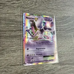 Mewtwo EX - 52/108 - Pokemon Evolutions XY Ultra Rare - Near Mint - Image 3