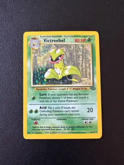 Victreebel Pokemon Card TCG 14/64 Jungle Set Unlimited Holo - Image 2