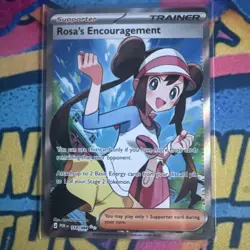 Rosa’s Encouragement Full Art [NM] - ME03: Perfect Order 114/088 Pokemon TCG - Image 1