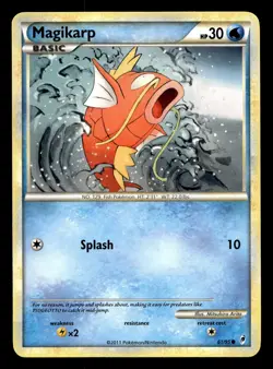 Magikarp 61/95 Common Call of Legends Pokemon LP - Image 1