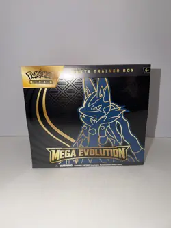 Pokemon TCG Mega Evolution Lucario Elite Trainer Box Sealed - Image 3