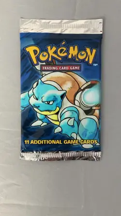 Pokemon Base Booster Pack 20.48g 1999 UNOPENED Raw - Image 2