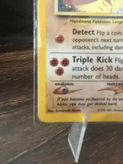 Pokemon Hitmontop Neo Discovery Holo Rare Unlimited 3/75 2001 60 HP English - Image 5