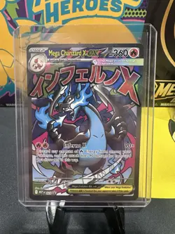 Pokemon TCG Mega Charizard X EX Me: Mega Evolution Promo 023 Holo 360 HP - Image 1
