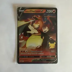 Pokemon TCG Lance's Charizard V SWSH133 Celebrations NM - Image 1