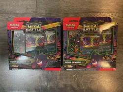 2 Pokemon TCG Mega Gengar Ex Battle Decks - Sealed - English - Image 1