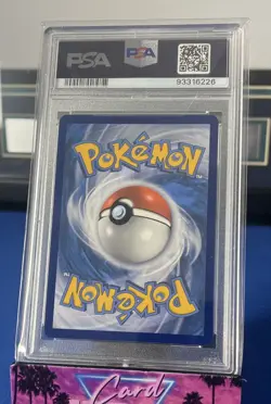 2021 POKEMON SWORD & SHIELD FUSION STRIKE #245 FULL ART/CELEBI V PSA 10 - Image 2