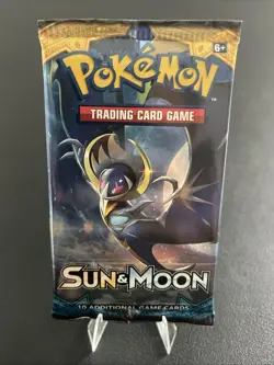 Pokemon TCG Sun and Moon Base Set Booster Pack Factory Sealed 2017 - Image 4