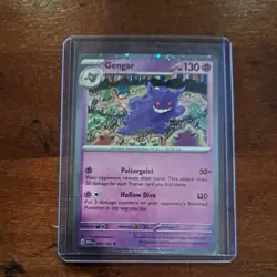 Pokemon Gengar 094/165 Scarlet & Violet 151 Reverse Holo Rare 130 HP NM/MT - Image 1