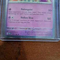 Pokemon Gengar 094/165 Scarlet & Violet 151 Reverse Holo Rare 130 HP NM/MT - Image 3