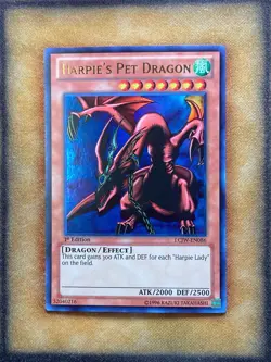 Yugioh Harpie's Pet Dragon LCJW-EN086 Ultra Rare 1st Ed NM - Image 1