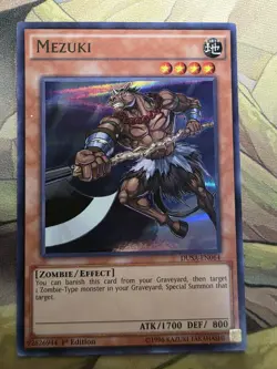 Mezuki - DUSA-EN064 - Ultra Rare - 1st Edition NM Yugioh Duelist Saga - DUSA - Image 1
