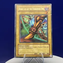 Right Leg of the Forbidden One LOB-120 Ultra Rare Yu-Gi-Oh - Image 1
