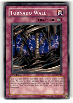 Tornado Wall SD4-EN029 1st Edition Common Structure Deck: Fury from the Deep LP - Image 1