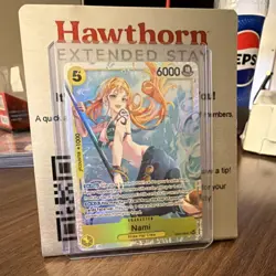 One Piece Nami EB03-053 Straw Hat Crew 6000 Power Counter +1000 Card - Image 1