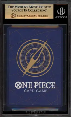 One Piece CCG Dracule Mihawk Seven Warlords/Sea Promo OP07-044 BGS 10 - Image 2