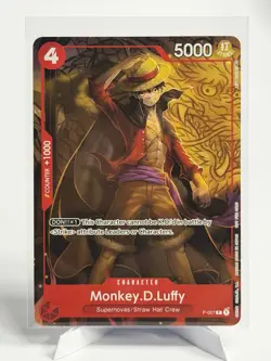 One Piece Monkey.D.Luffy (P-007) Promo 5000 Power Promotion Card - Image 1