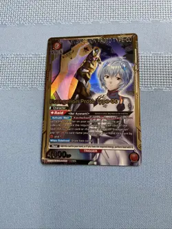 UNION ARENA Evangelion Proto Type-00 Rei Ayanami UE15BT/EVA-1-080 SR** - Image 1