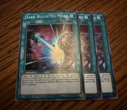X3 Dark Ruler No More - TN19-EN014 - Prismatic Secret Rare NM - Image 1
